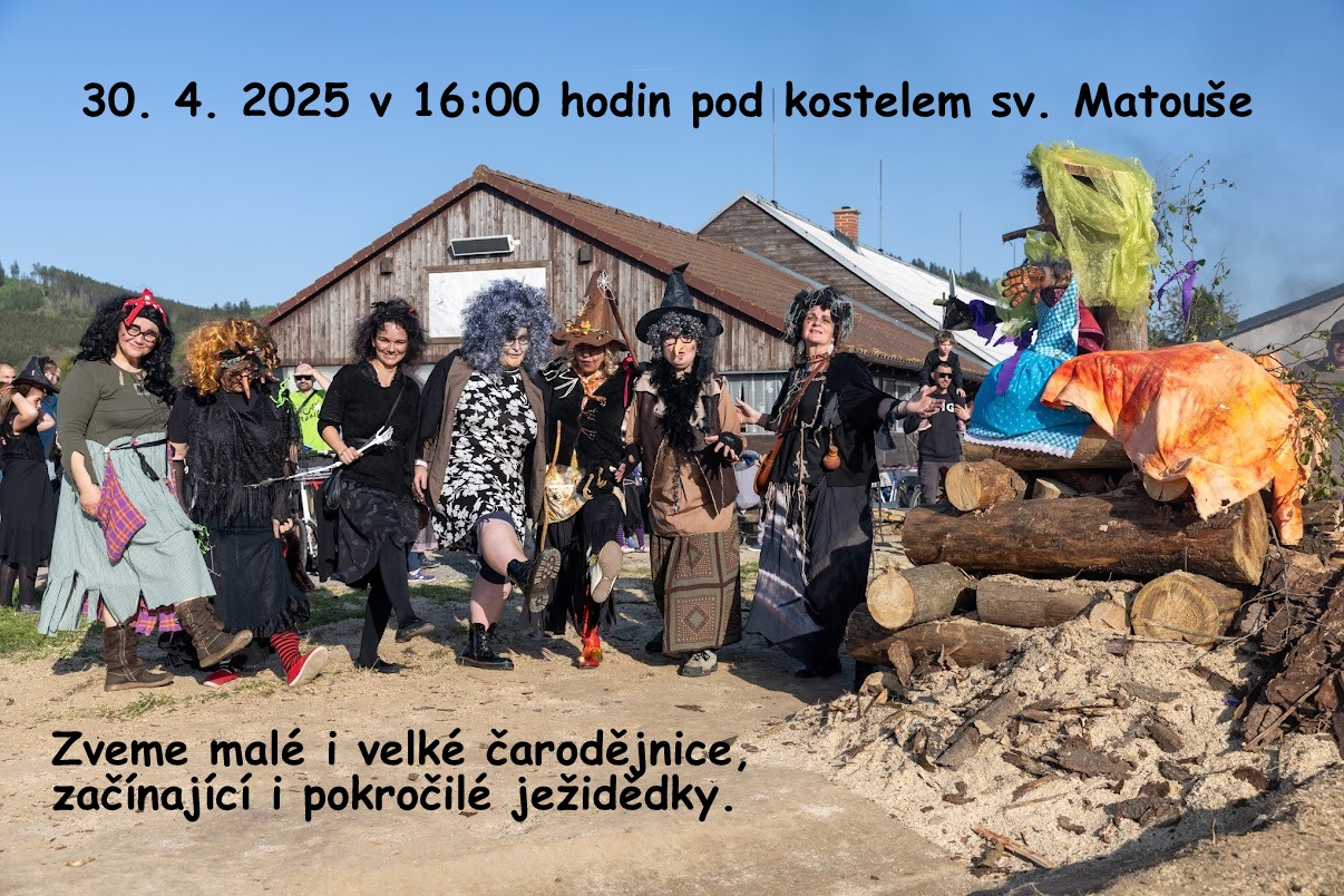 slet čarodějnic 2025