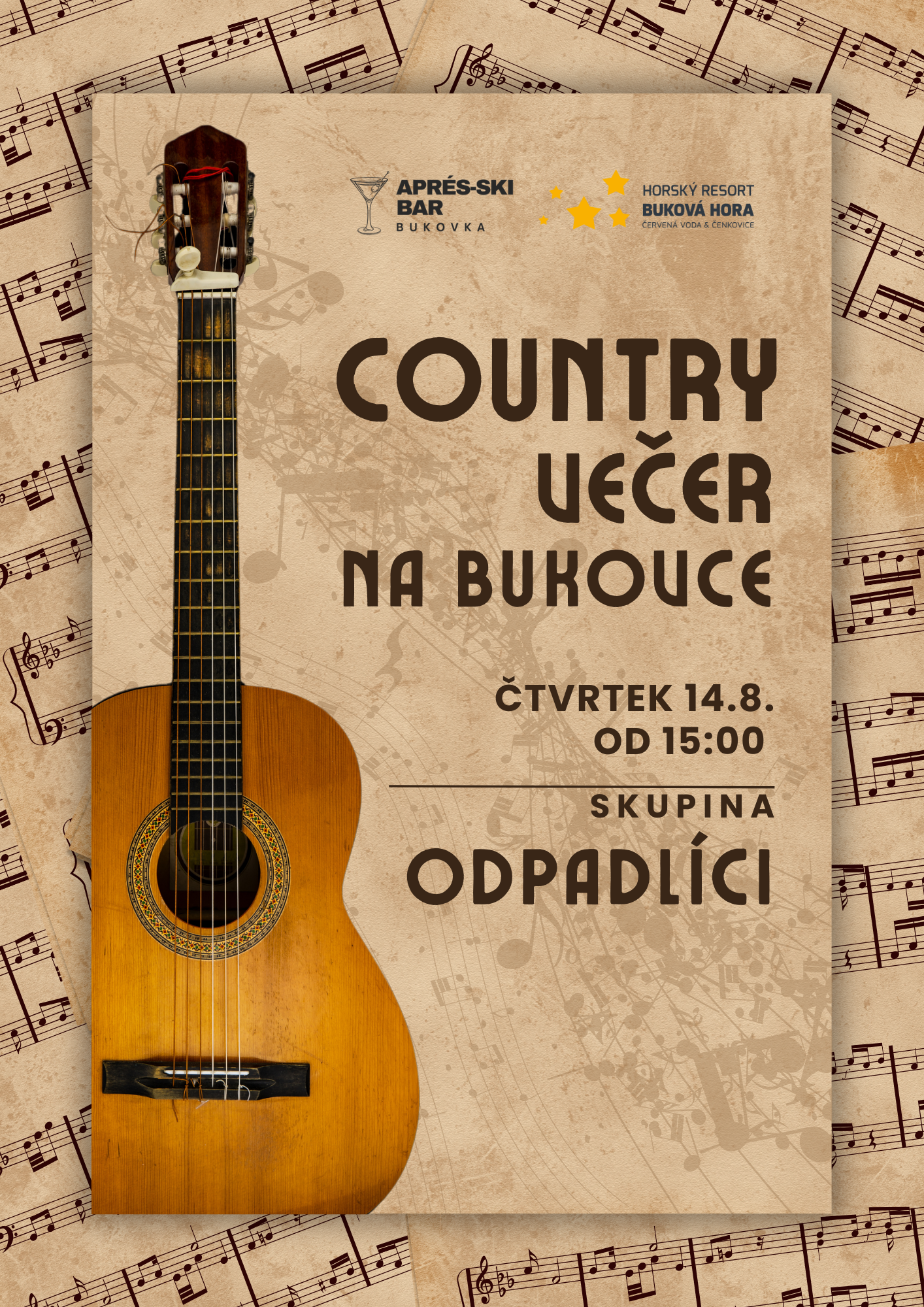 country večer na bukovce