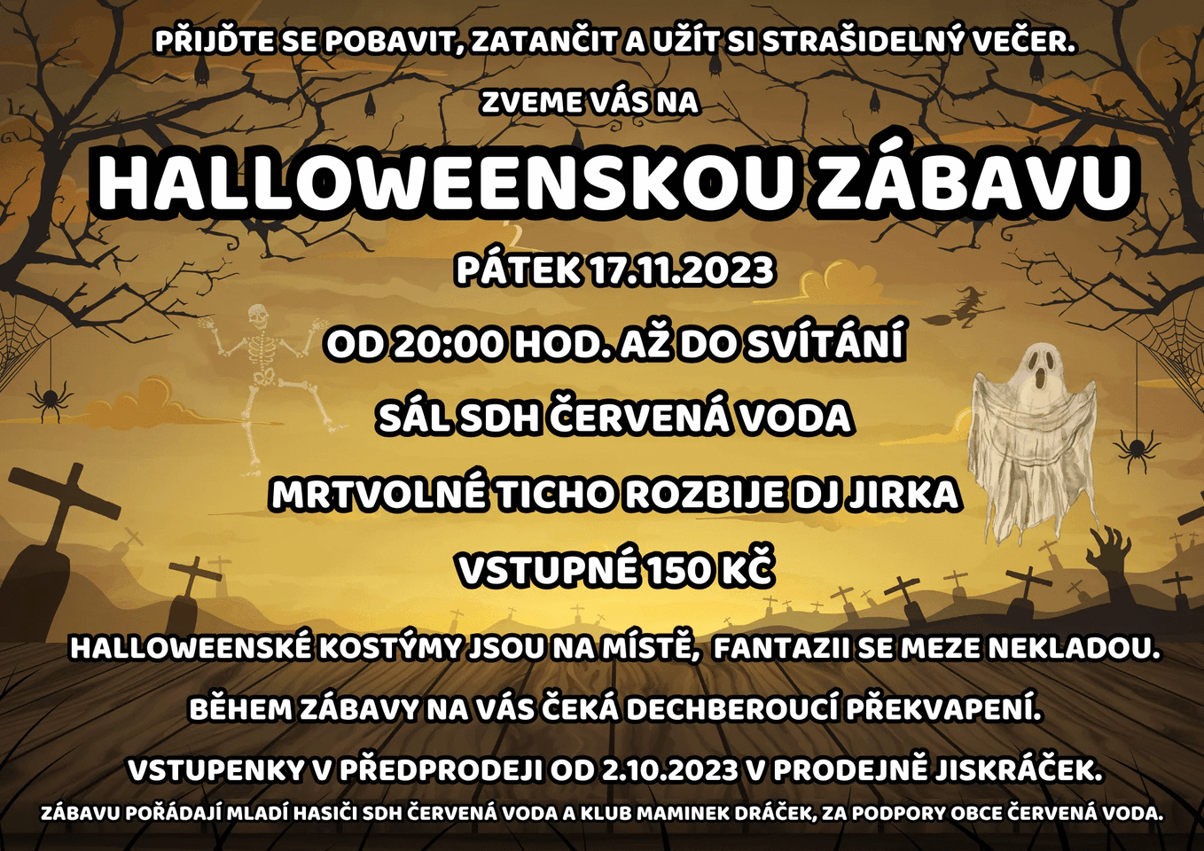 Halloweenska zábava