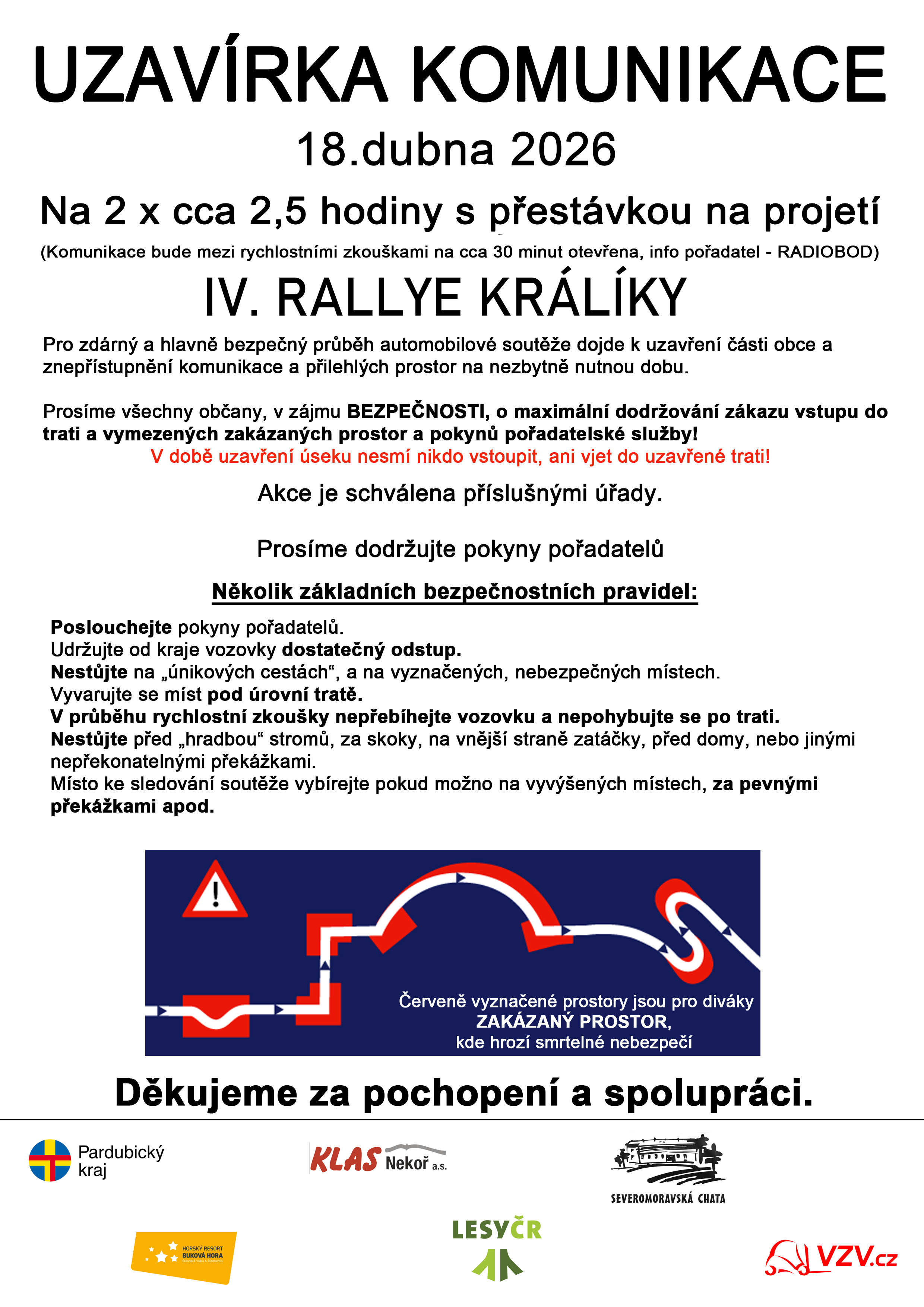 rallye bezpečnost