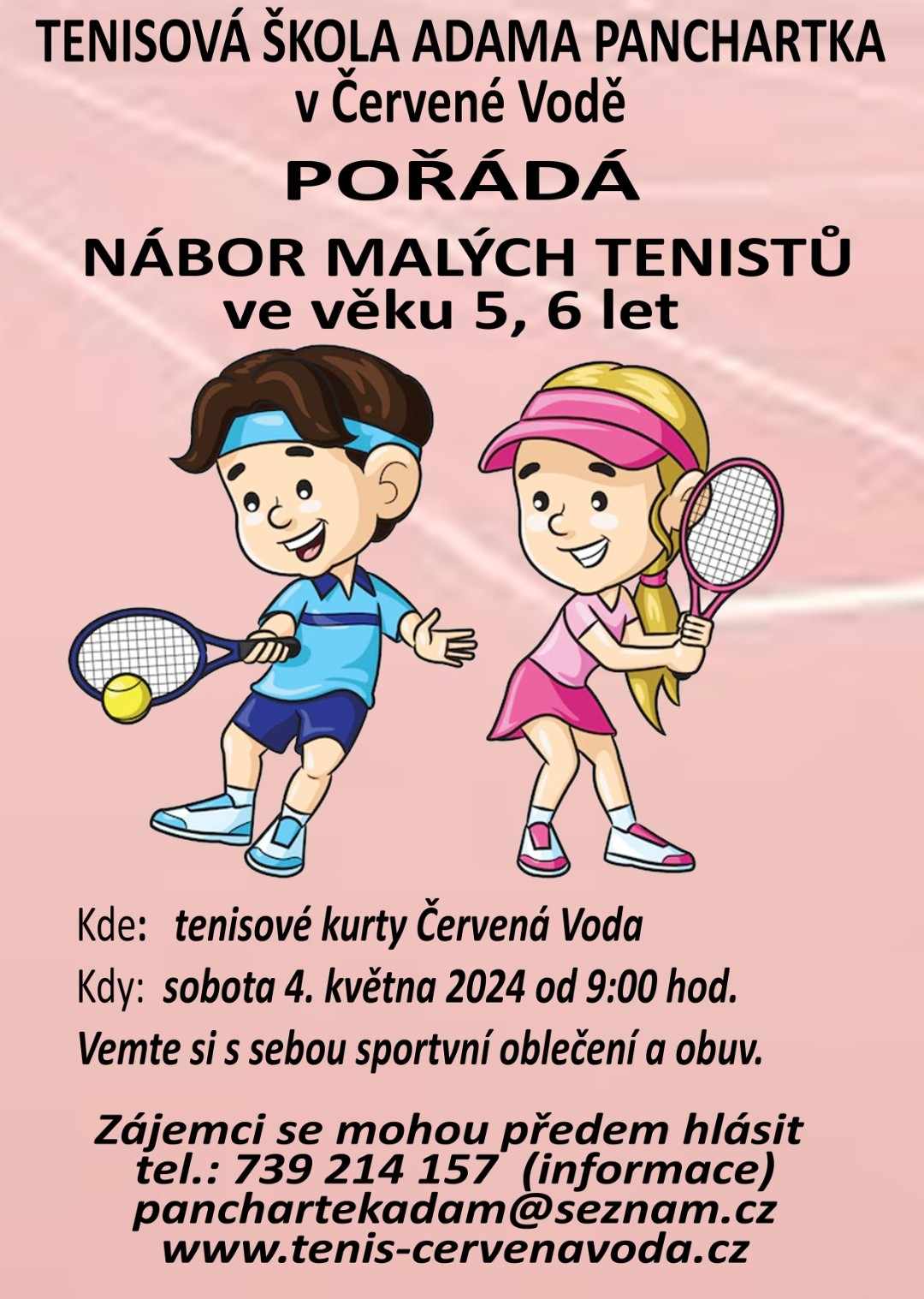Tenisový nábor