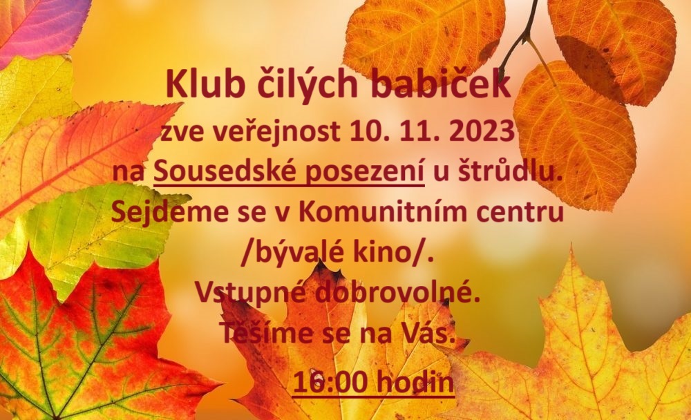 Posezení u štrůdlu